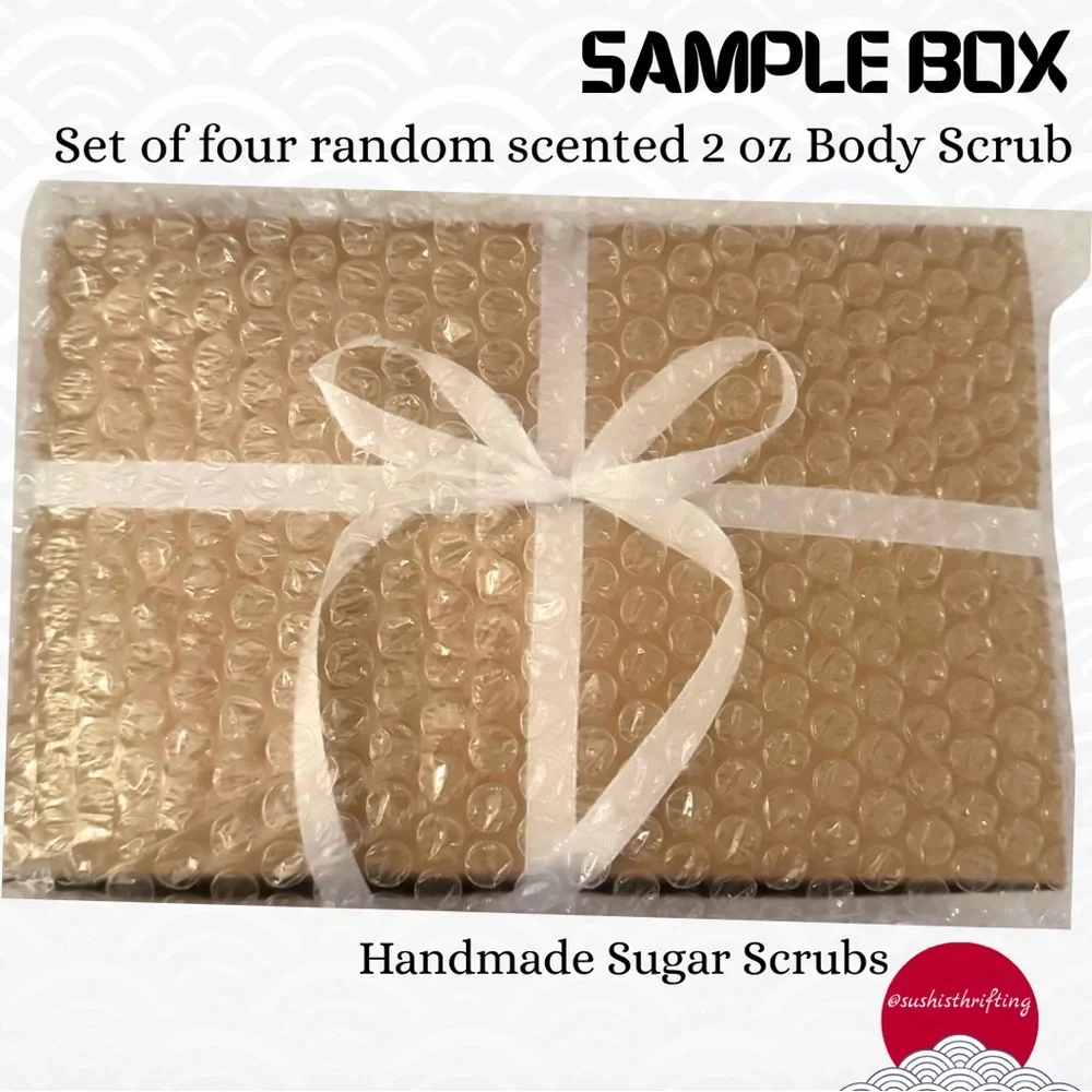 Sample Box-Handmade Sugar Scrubs